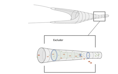 Effect on catch efficiency and bycatch by introducing an Excluder device in the trawl fishery for lesser sandeel